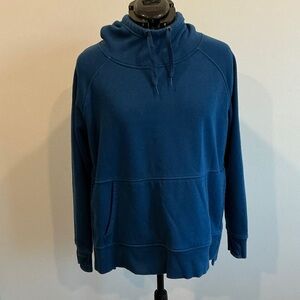 Athleta Women's Blue Sweatshirt Hoodie